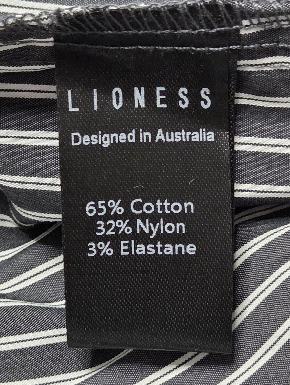Lioness Cobain Pants Onyx Stripe NWOT - Picture 11 of 12